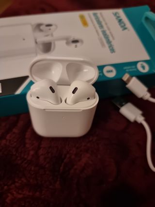 Auriculares Bluetooth SANDA SD-3126 Blancos