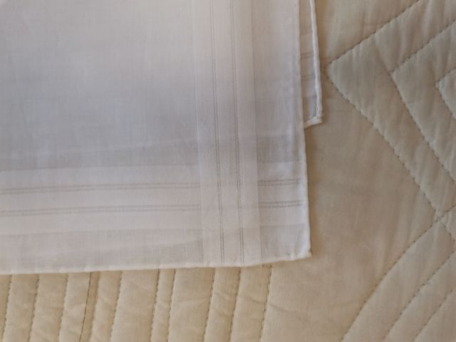 Pañuelos de bolsillo 100% algodón