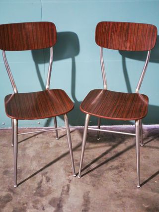Coppia sedie vintage anni '50