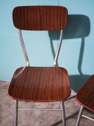 Coppia sedie vintage anni '50
