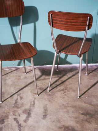 Coppia sedie vintage anni '50