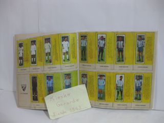 ALBUM D CROMOS IMPRESOS LIGA CHICLE MAY 68 69 TODO
