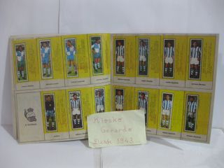 ALBUM D CROMOS IMPRESOS LIGA CHICLE MAY 68 69 TODO
