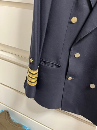 Tres Trajes de piloto Emidio Tucci azul
