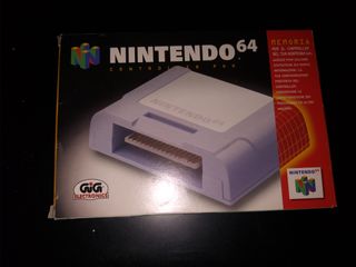 Nintendo 64 Controller Pak Memoria