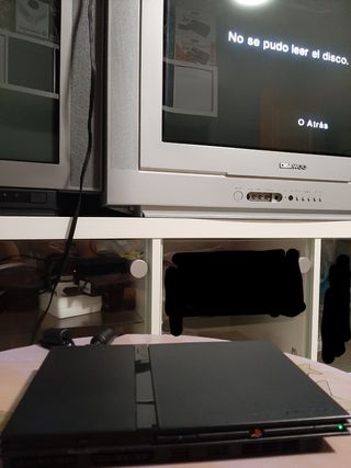 Consola Sony PlayStation 2 Slim Negra