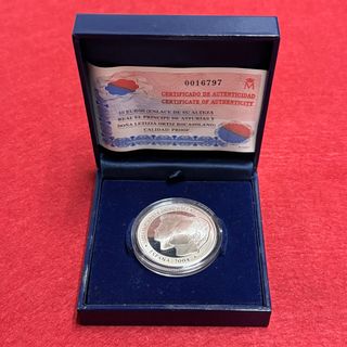 Moneda Plata Error Giro 10 Bolívares 1973