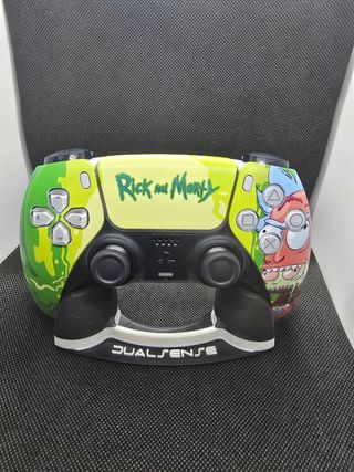 Mando PS5 DualSense Rick and Morty