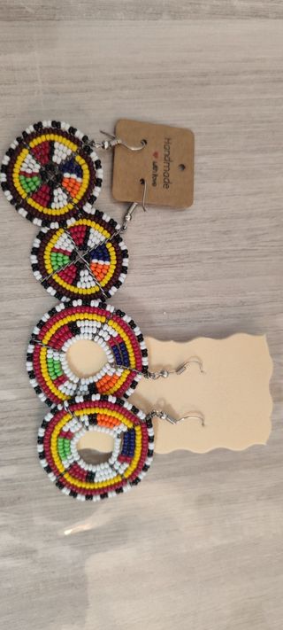 Joyas Maasai hechos en Sekenani y Talek