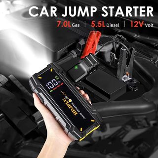 Arrancador Coche HDJFLU 3000A Jumper Starter