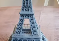 Eiffel Tower Statue 8.1×8.1×18.0 cm Printed PLA