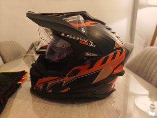 Casco LS2 Explorer KTM