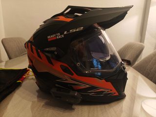 Casco LS2 Explorer KTM