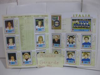 ALBUM D CROMOS IMPRESOS EUROPA 80 EUROCOPA PANINI
