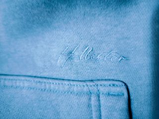 Sudadera Hollister Azul Talla XL