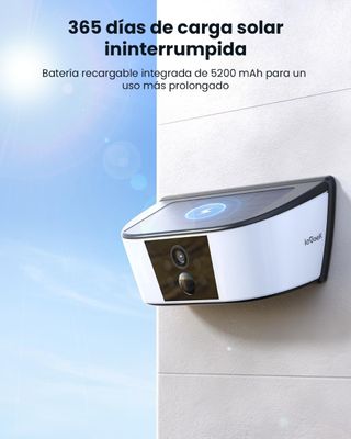 Cámara Solar Exterior ieGeek WiFi