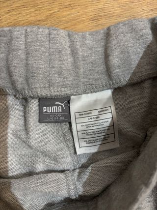Pantalón chándal Puma gris
