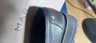 Mocasines Martinelli Negros Piel Cocodrilo