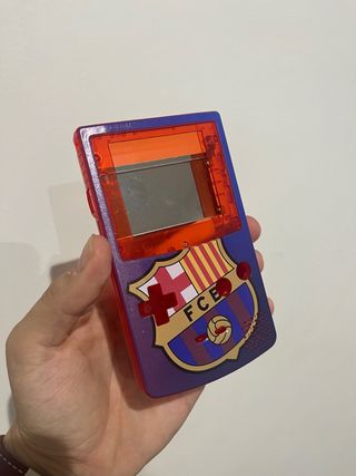 Carcasa Game Boy Color Barça