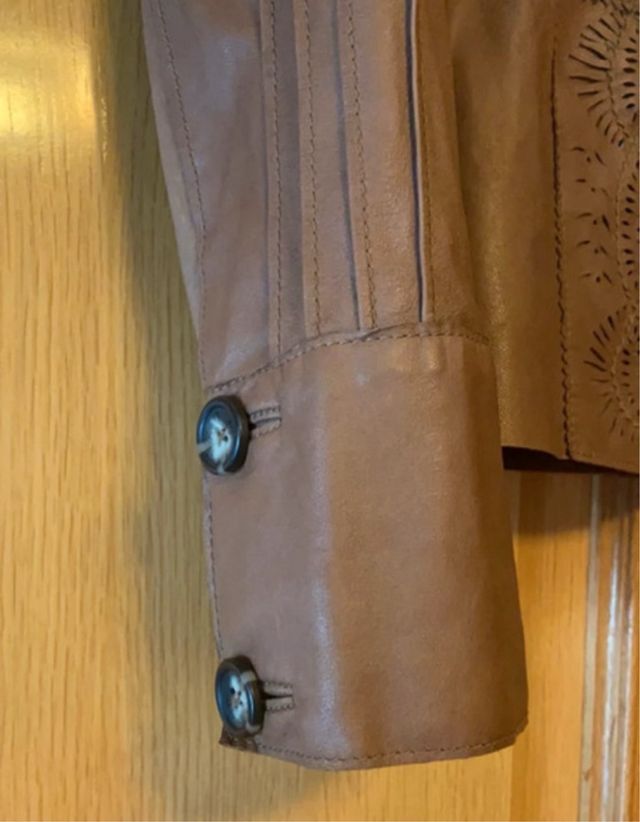 Chaqueta piel Purificación García