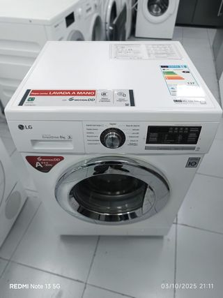 Lavadora LG Direct Drive 8kg