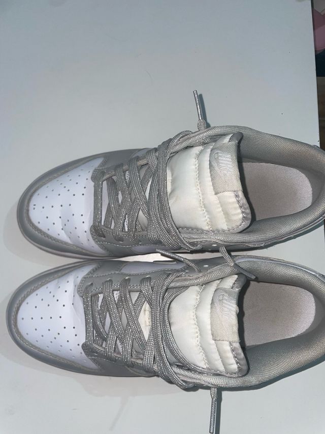 Nike Dunk Gris y Blanco