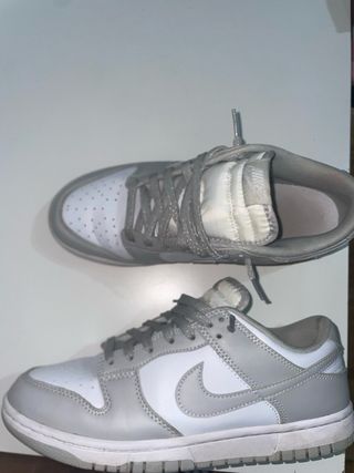 Nike Dunk Gris y Blanco
