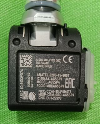 Sensor Presión Neumáticos 433MHz
