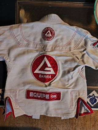 Kimos de Jiu Jitsu Gracie Barra Azul Talla Y6 