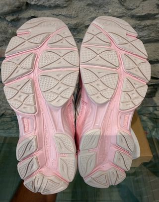 Zapatillas Asics Gel Rosa y Plata