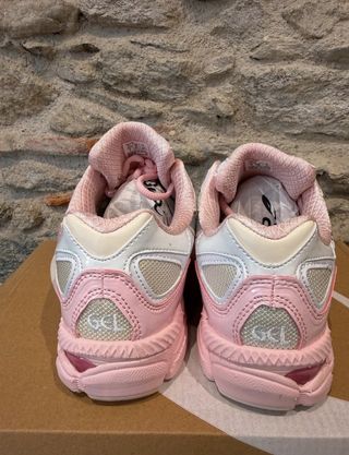 Zapatillas Asics Gel Rosa y Plata