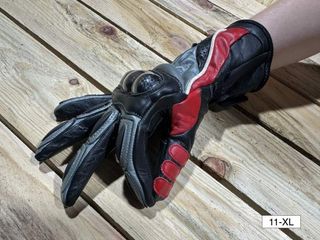 GUANTES T-XL DE MOTO GREX CARB-ON 