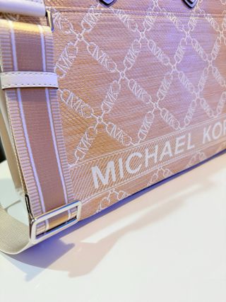 Bolso Michael Kors Rosa y Blanco