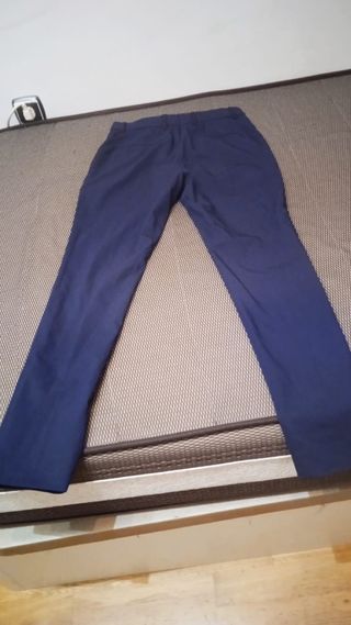 Traje azul hombre