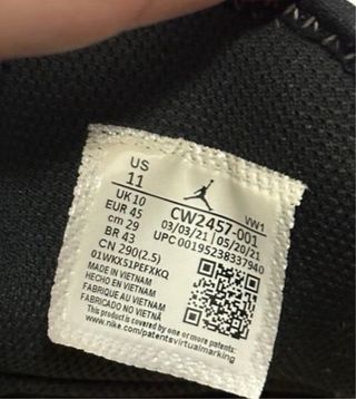 Zapatillas Jordan Negras