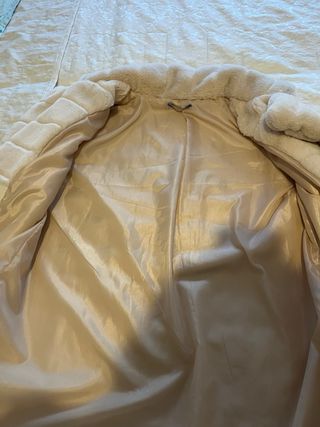 Pelliccia finta Angela Davis Beige