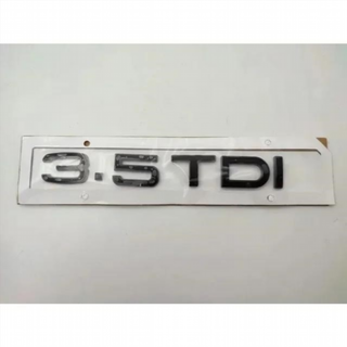 Emblema Logo AUDI 3.5 TDI negro
