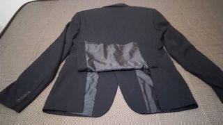 Traje negro formal