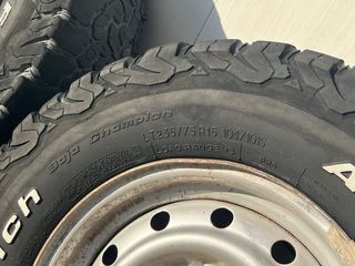 llantas chapa mitsubishi Montero 235/75/15
