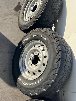 llantas chapa mitsubishi Montero 235/75/15