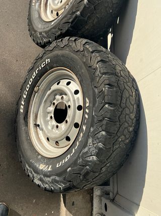 llantas chapa mitsubishi Montero 235/75/15