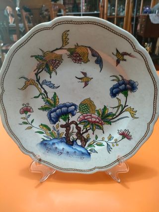 Plato Rouen Antiguo 1880-1890