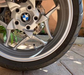 2 Tapas Embellecedor Moto Logo BMW Llanta y Cardán