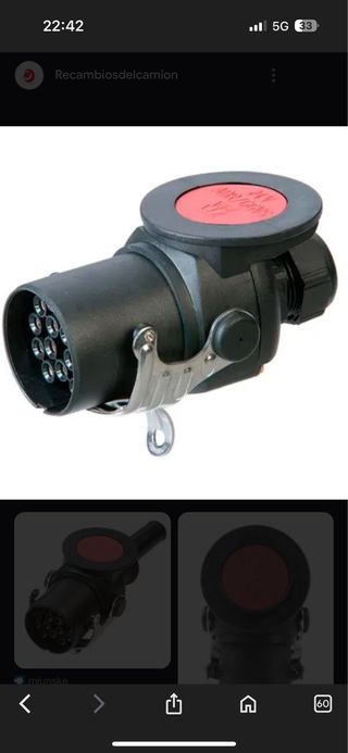 Enchufe Remolque 24V 15 Pines