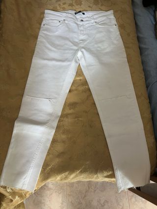 Jeans skinny bianchi Zara