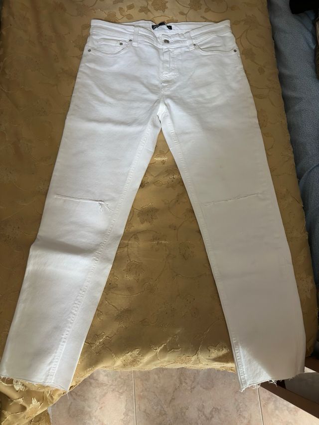 Jeans skinny bianchi Zara