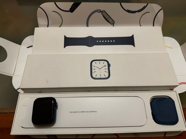 Apple Watch Series 7 GPS + Cellular Azul, 45 mm