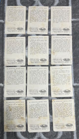 Cromos antiguos coleccion completa