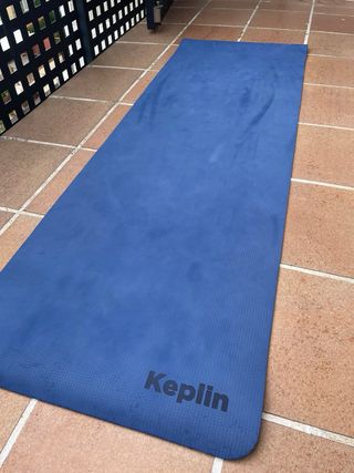 Esterilla Fitness Azul Gruesa Yoga Pilates
