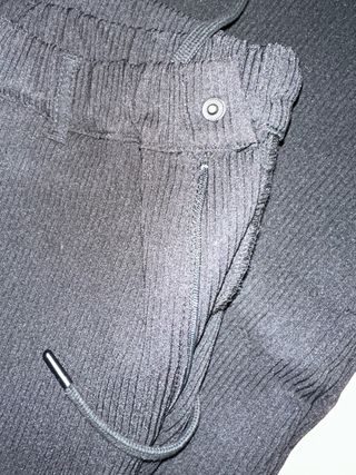 Pantaloni Bershka Baggy Neri